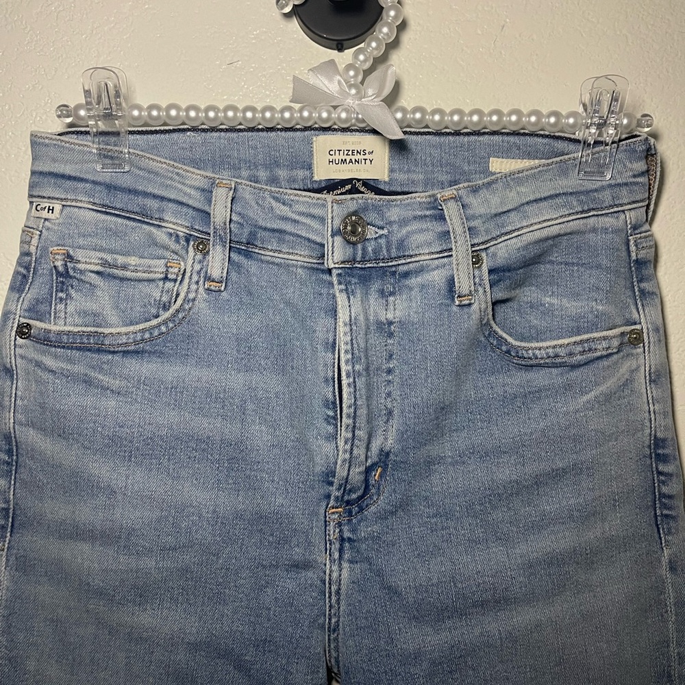 Citizens of Humanity Sky Blue High Rise Jeans